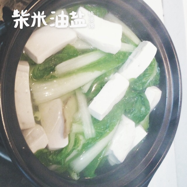 砂锅白菜豆腐