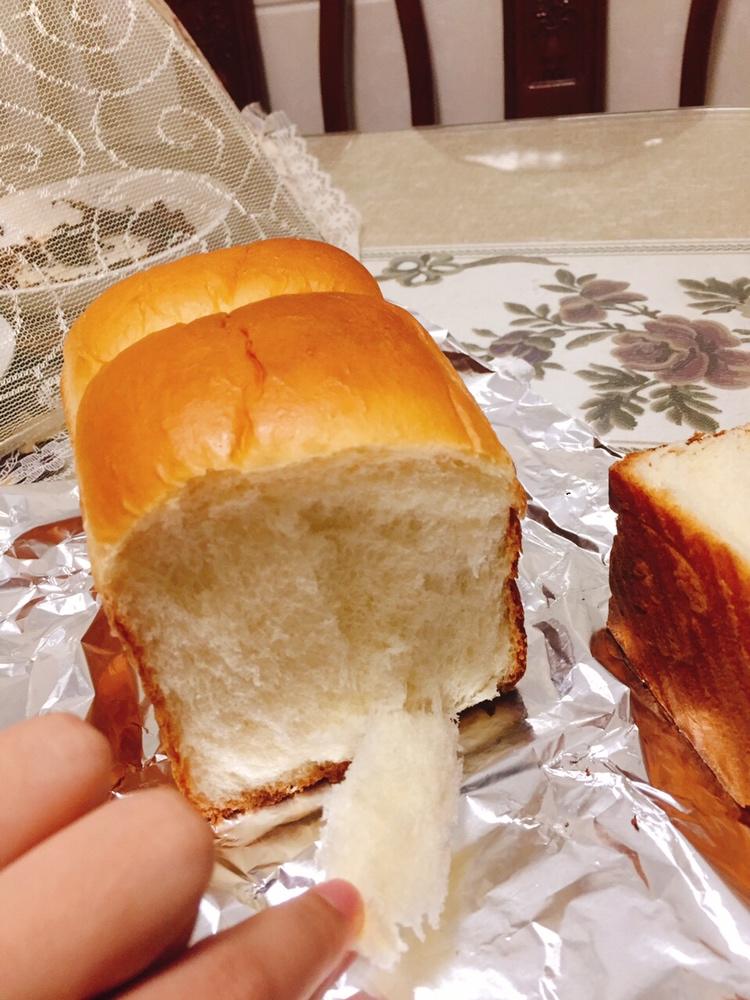 纯奶手撕吐司的做法 步骤1