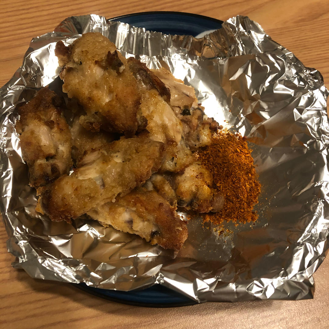 无油！空气炸锅烤鸡翅