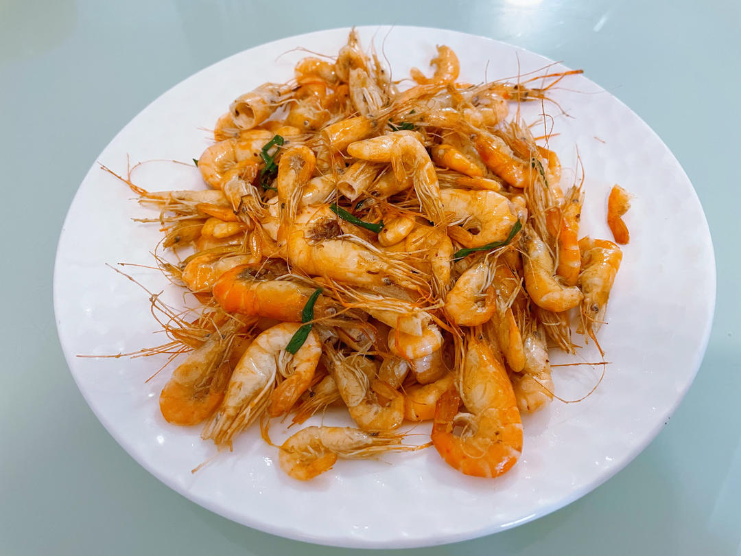 爆炒小河虾