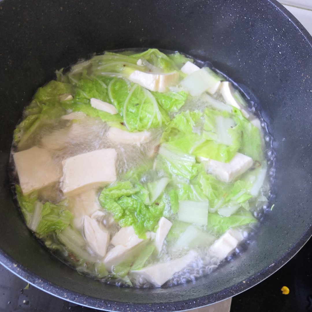 白菜豆腐汤☜超简单