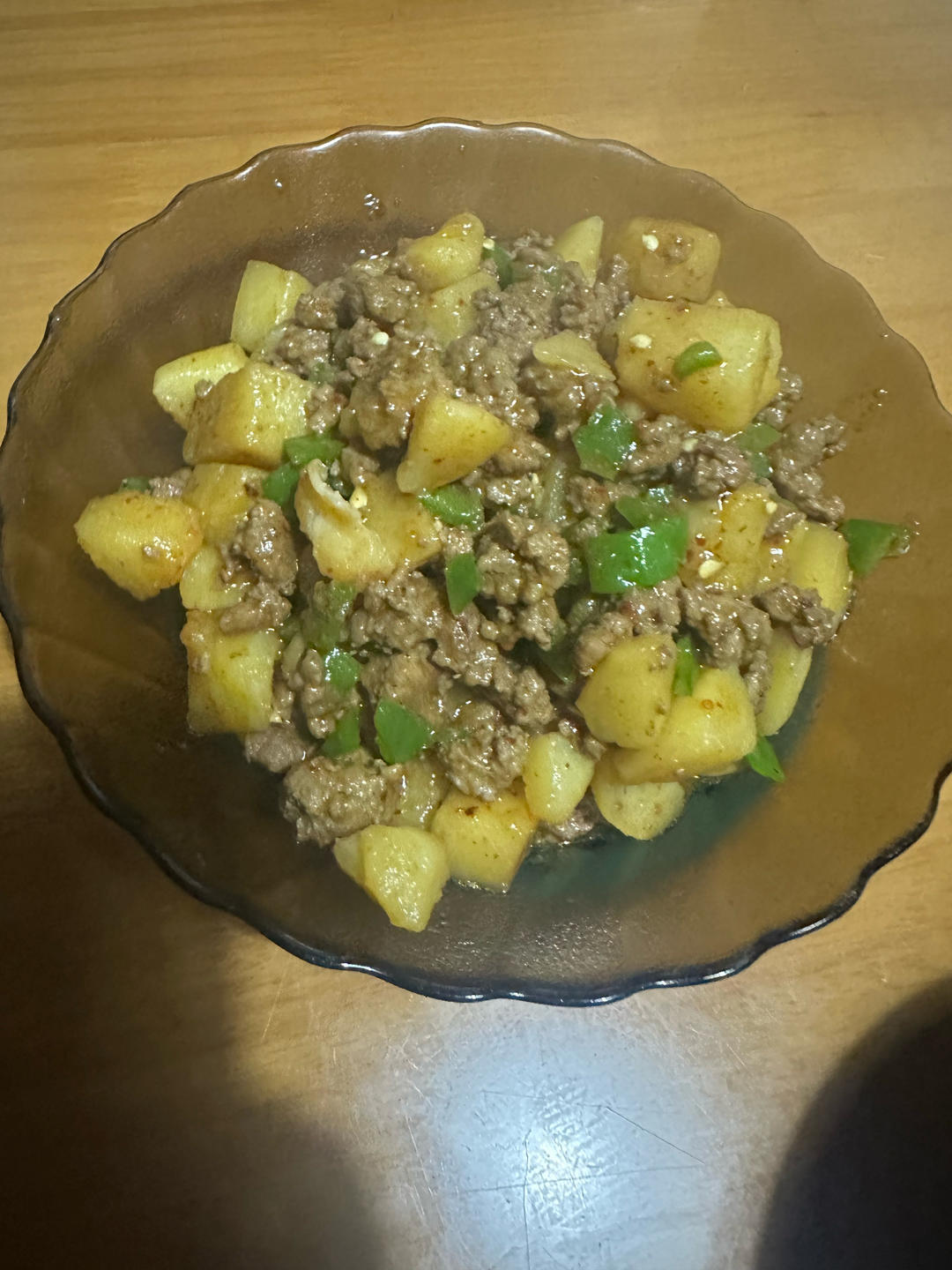 【多汁麻辣牛肉末烧土豆】-15分钟搞定的下饭菜
