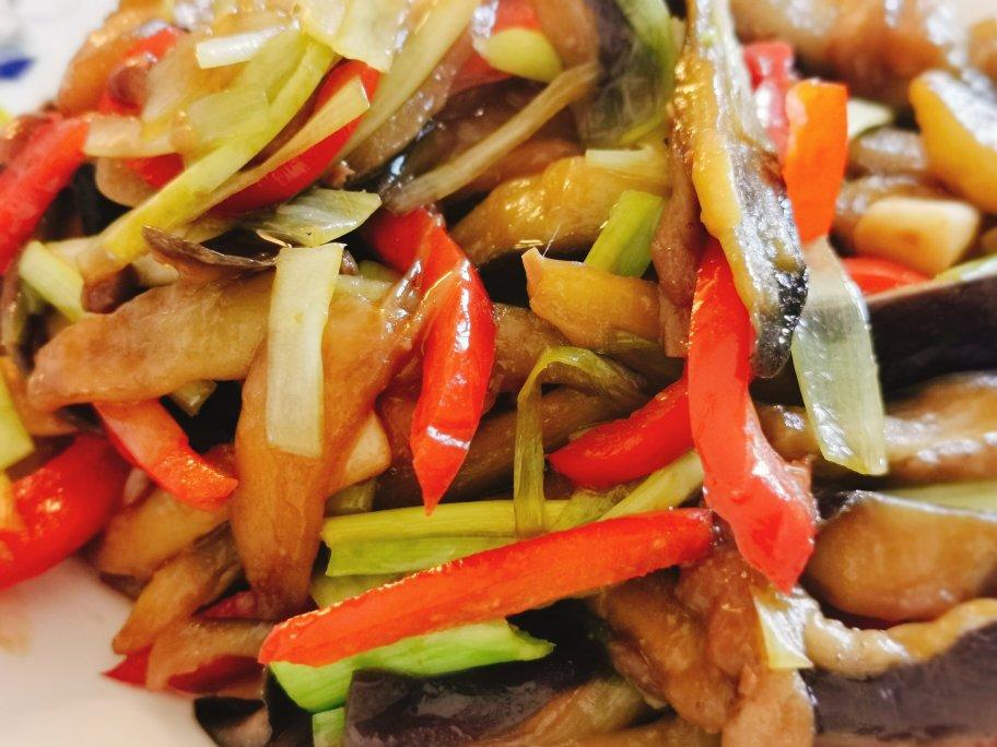 下饭神菜 酱爆茄子