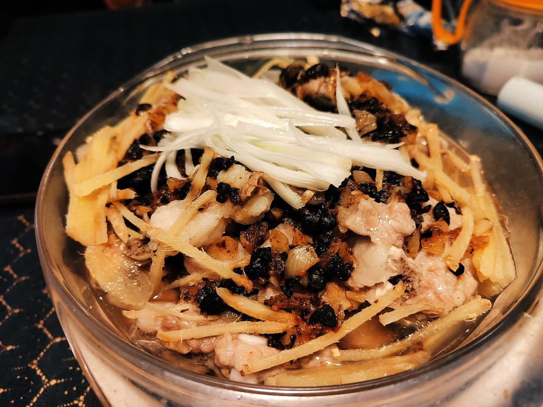 【豆豉蒸排骨】