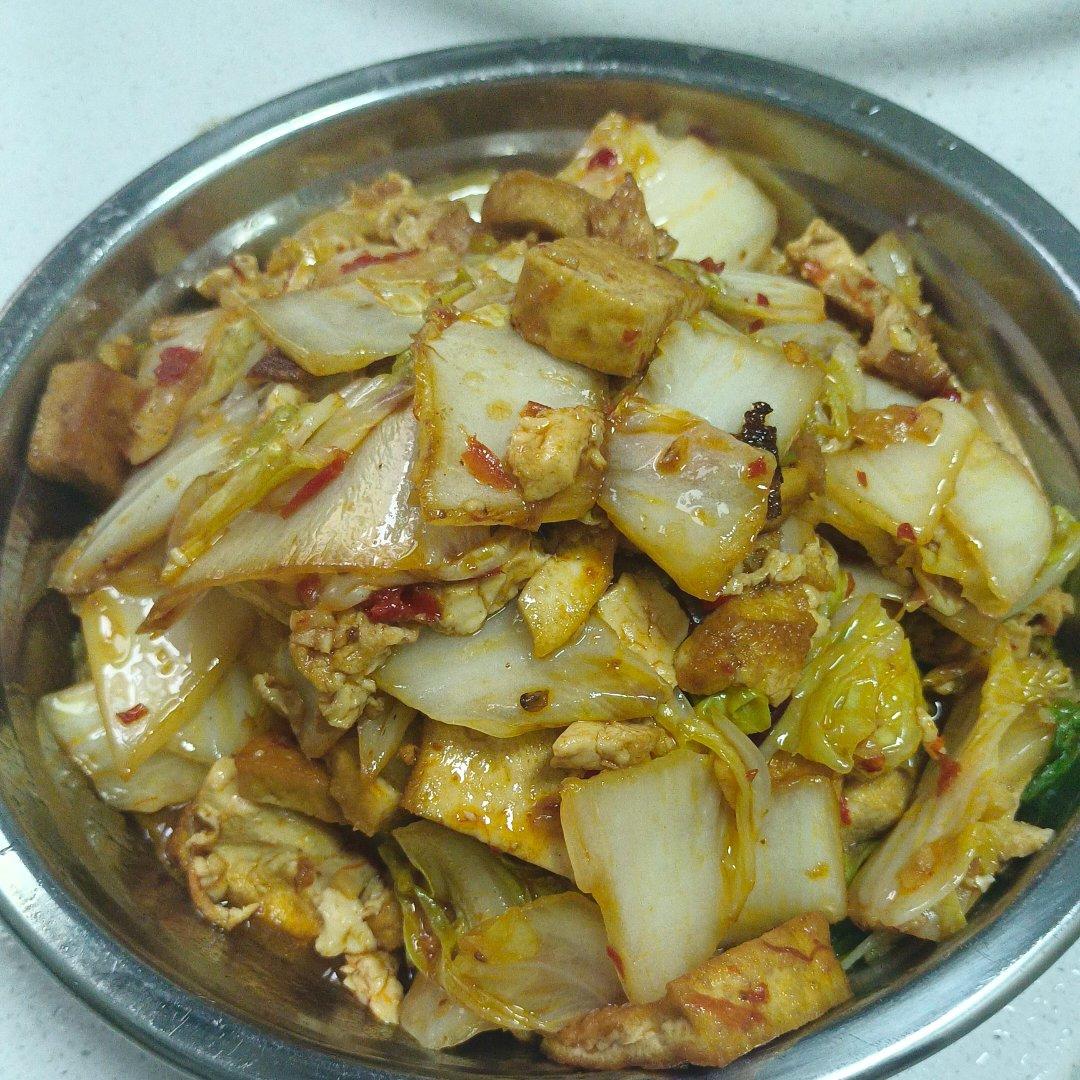 白菜豆腐煲