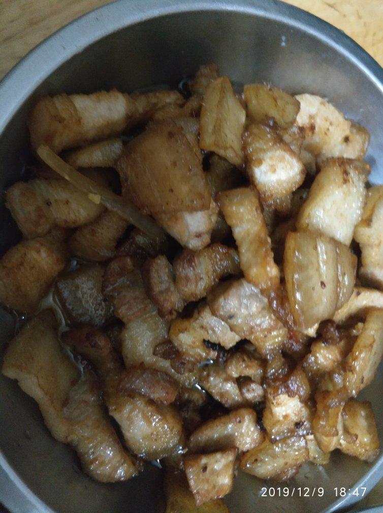 快手爆炒五花肉
