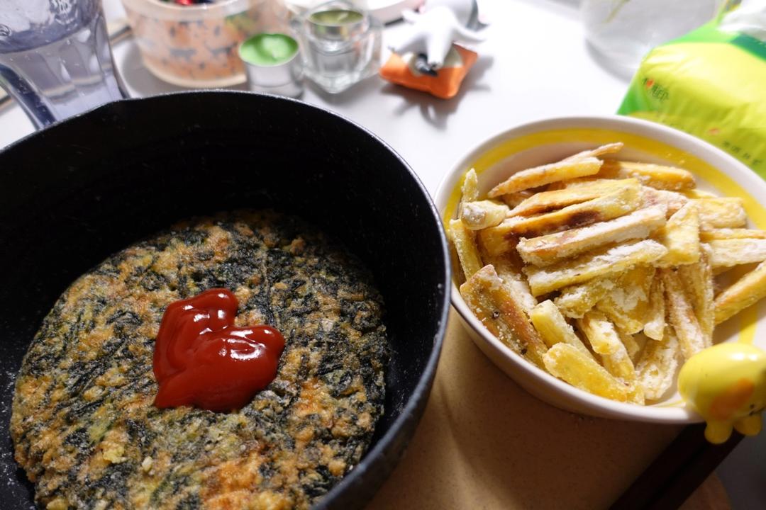 炸地瓜条（甘梅地瓜）