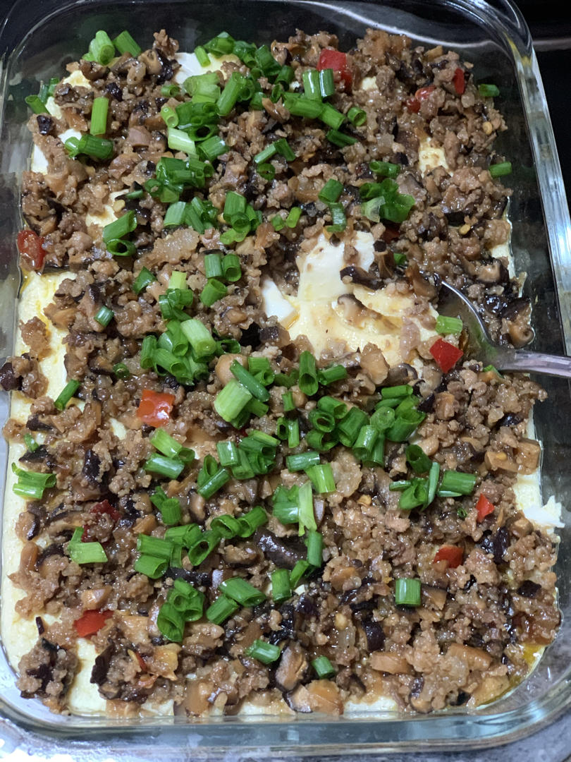 肉末豆腐