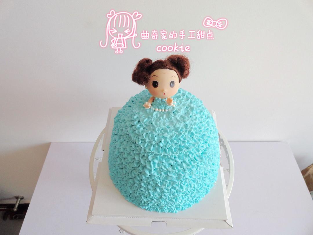 迷糊娃娃芭比蛋糕