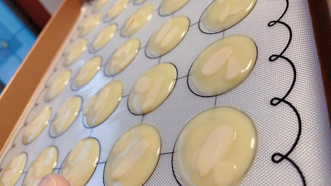 杏仁饼干，黄油杏仁脆