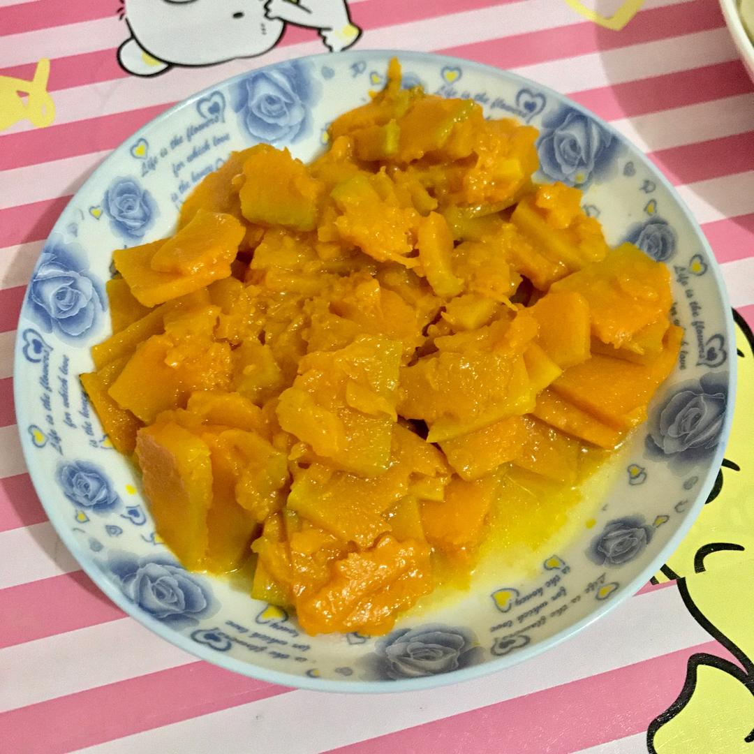 清炒老南瓜