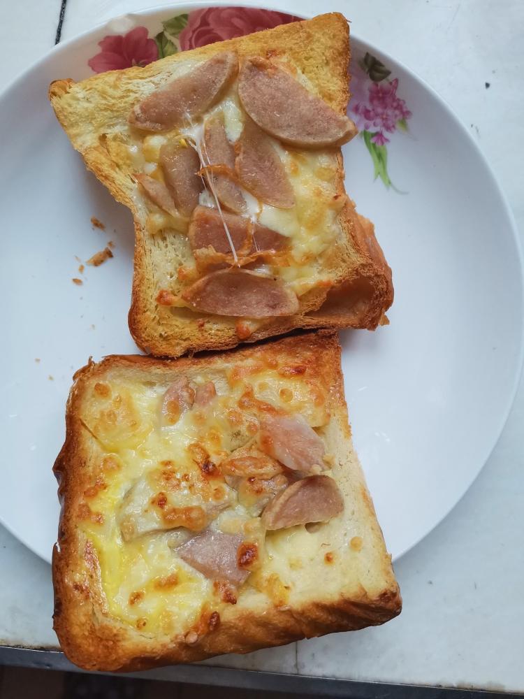 面包片拉丝披萨（空气炸锅版）