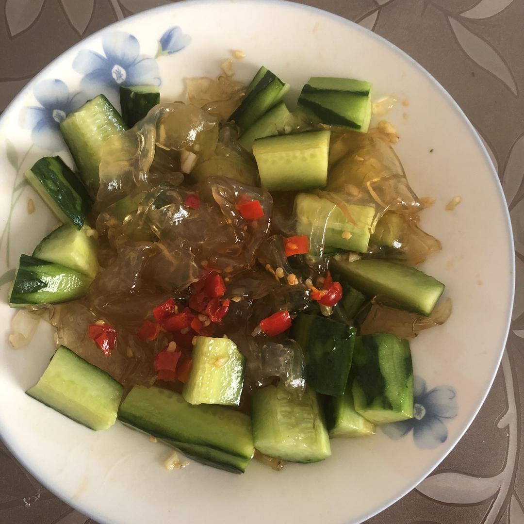 黄瓜拌粉皮