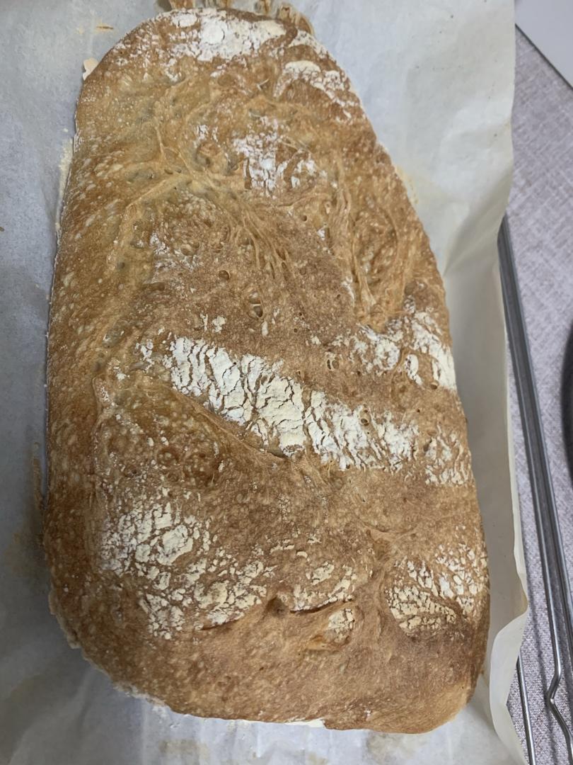 完全不用揉的面包，对，完全不用揉！ | Ciabatta