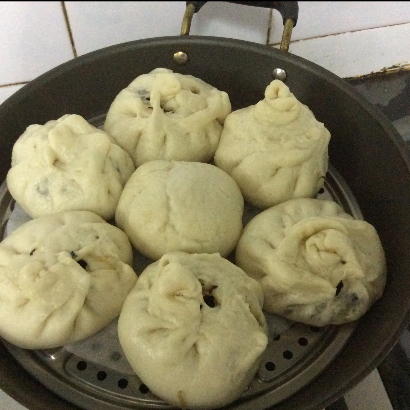 素菜粉丝包（附详细包子手法）