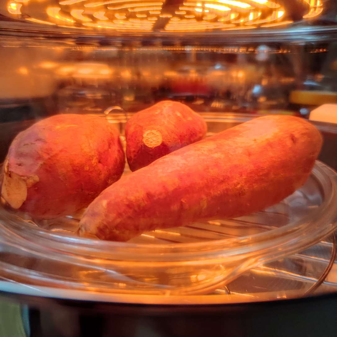 烤红薯（煨番薯)------光波炉菜谱的做法