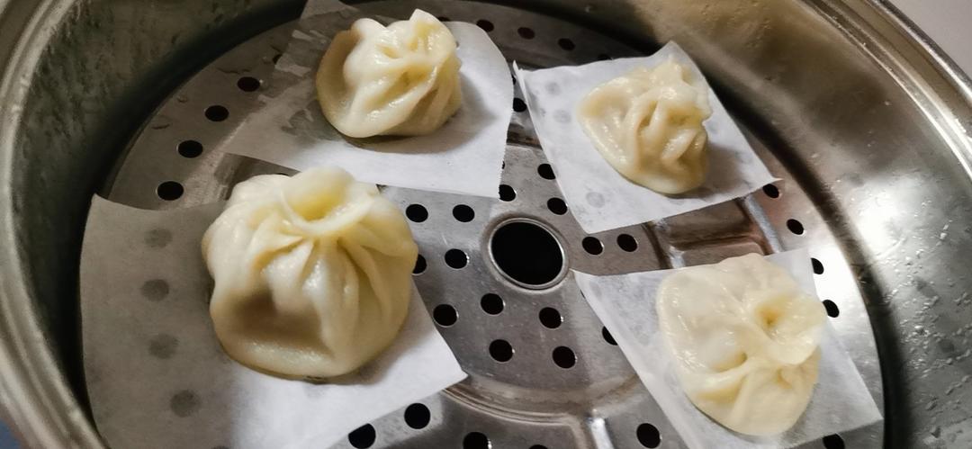 鲜美多汁，南翔小笼包(灌汤小笼包）~
