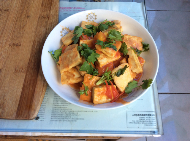 家常豆腐(彩椒版)