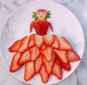 各种草莓拼盘🍓🍓创意水果拼盘持续更新的做法 步骤2