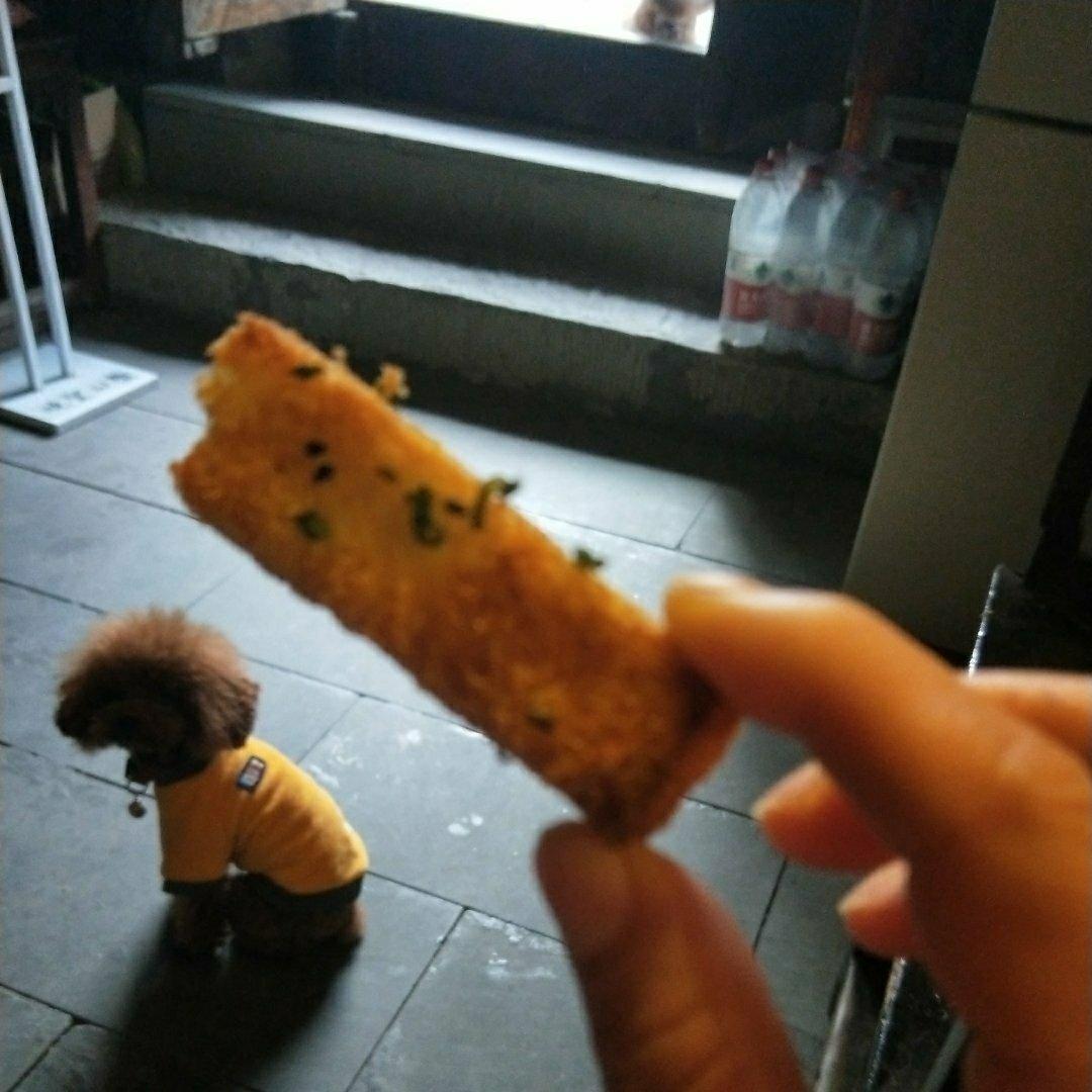 香葱芝麻吐司条