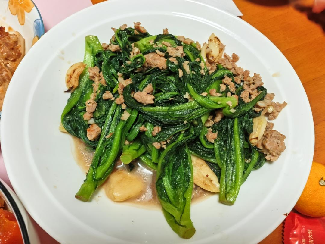 清炒莴苣叶