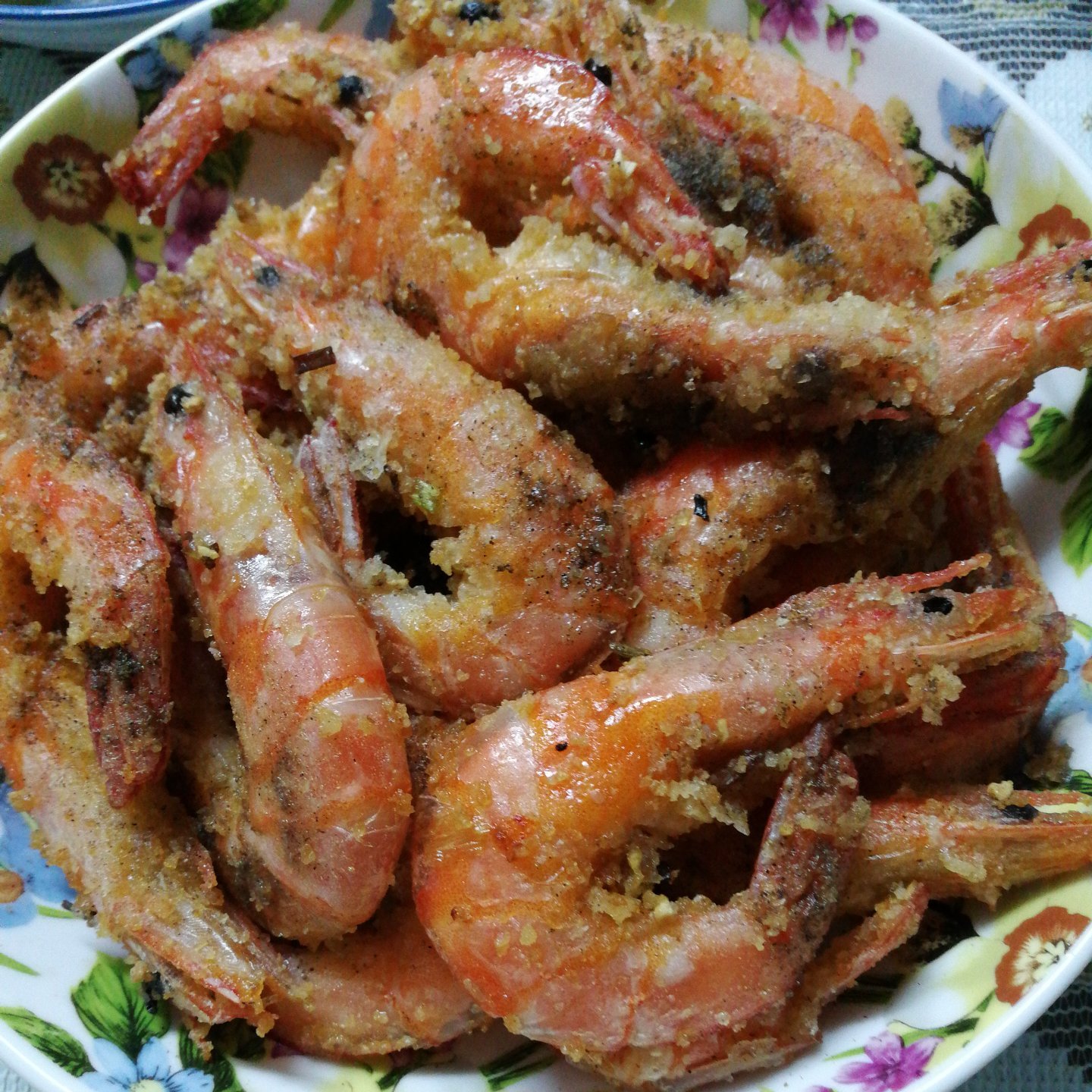 蒜蓉椒盐虾