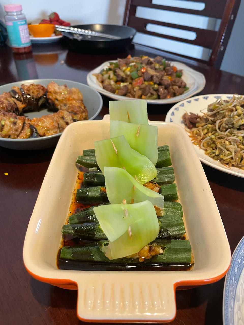 【秋葵酿肉】之扬帆远航、一帆风顺
