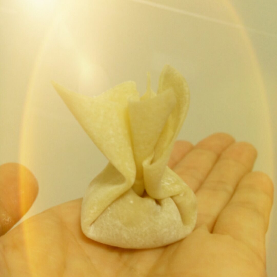 小馄饨的包法