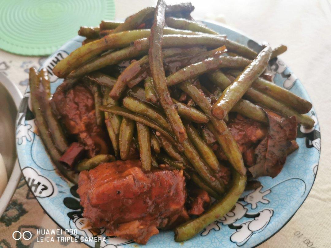 东北排骨炖豆角