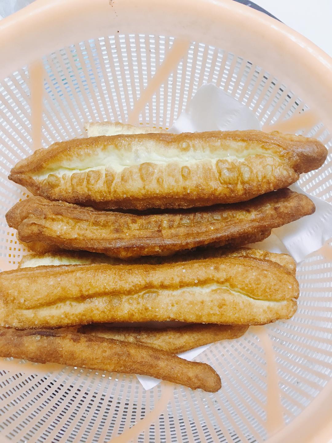 无泡打粉快手油条
