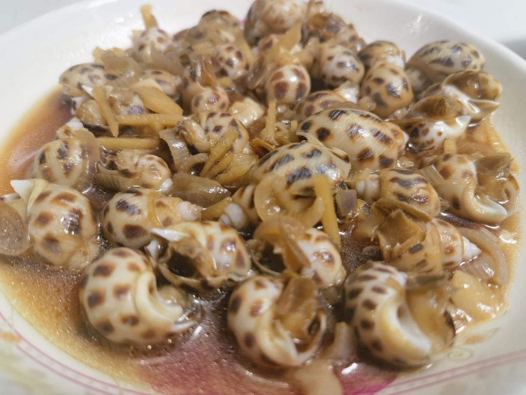 爆炒花螺