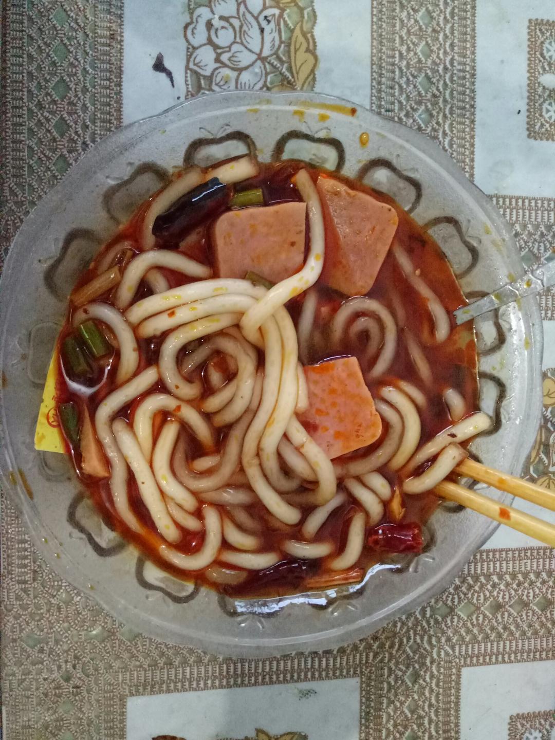 肉末什锦土豆粉