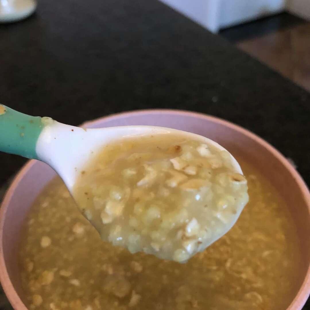 牛奶水果燕麦粥
