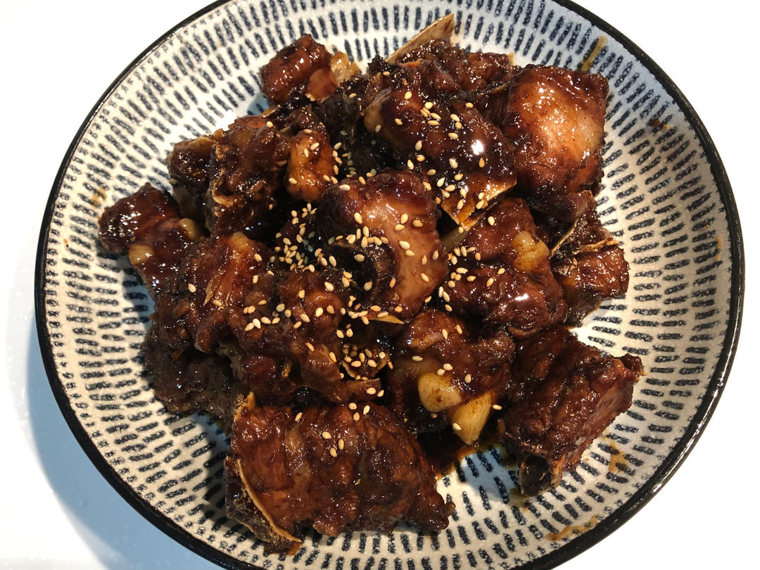 糖醋排骨/糖醋小排（不放油）（12345口诀做出正宗上海本帮）