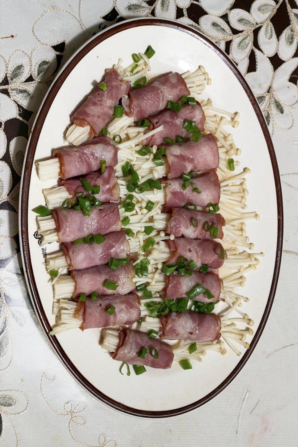 金针菇培根卷【零失败】