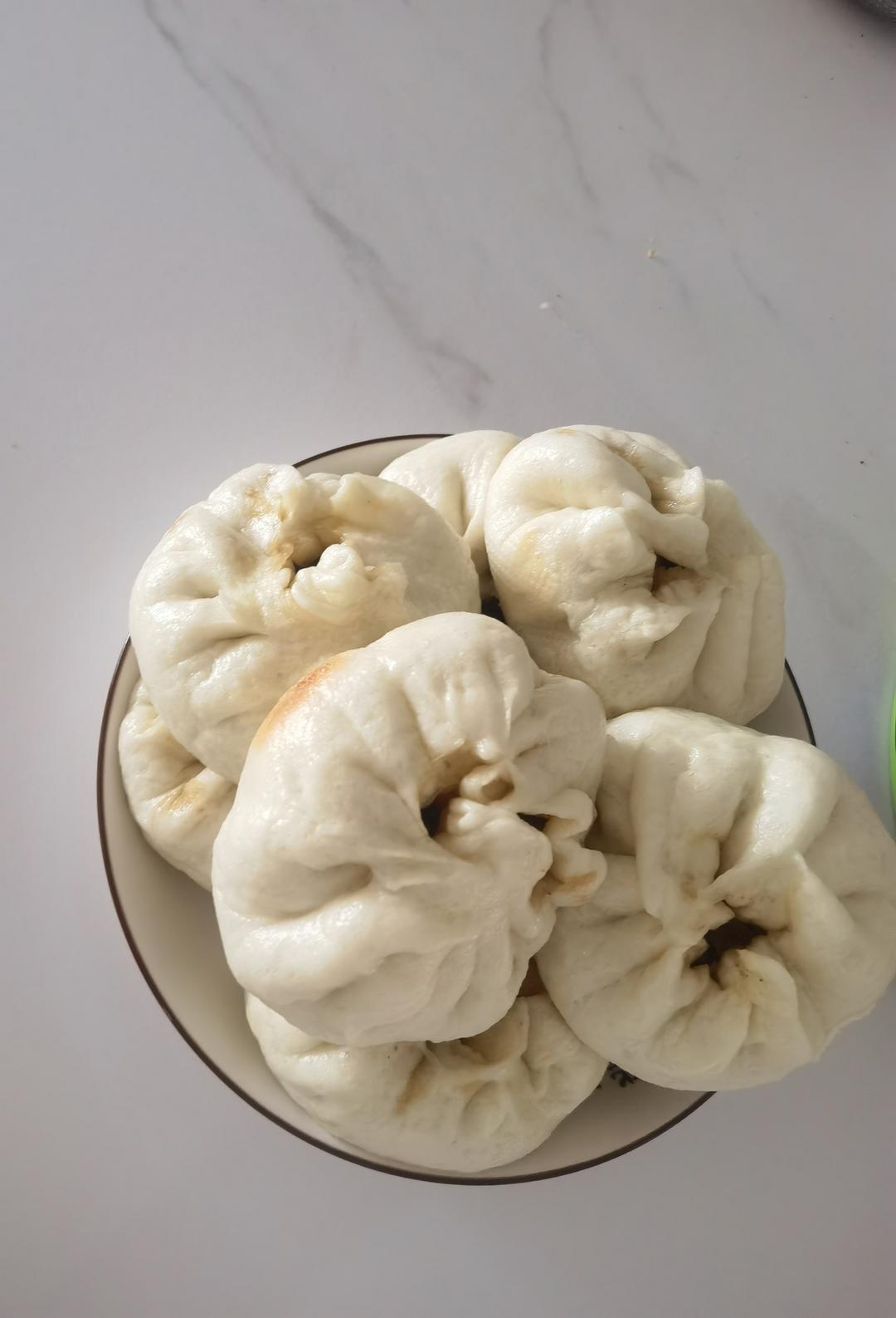 面包机发面蒸馒头