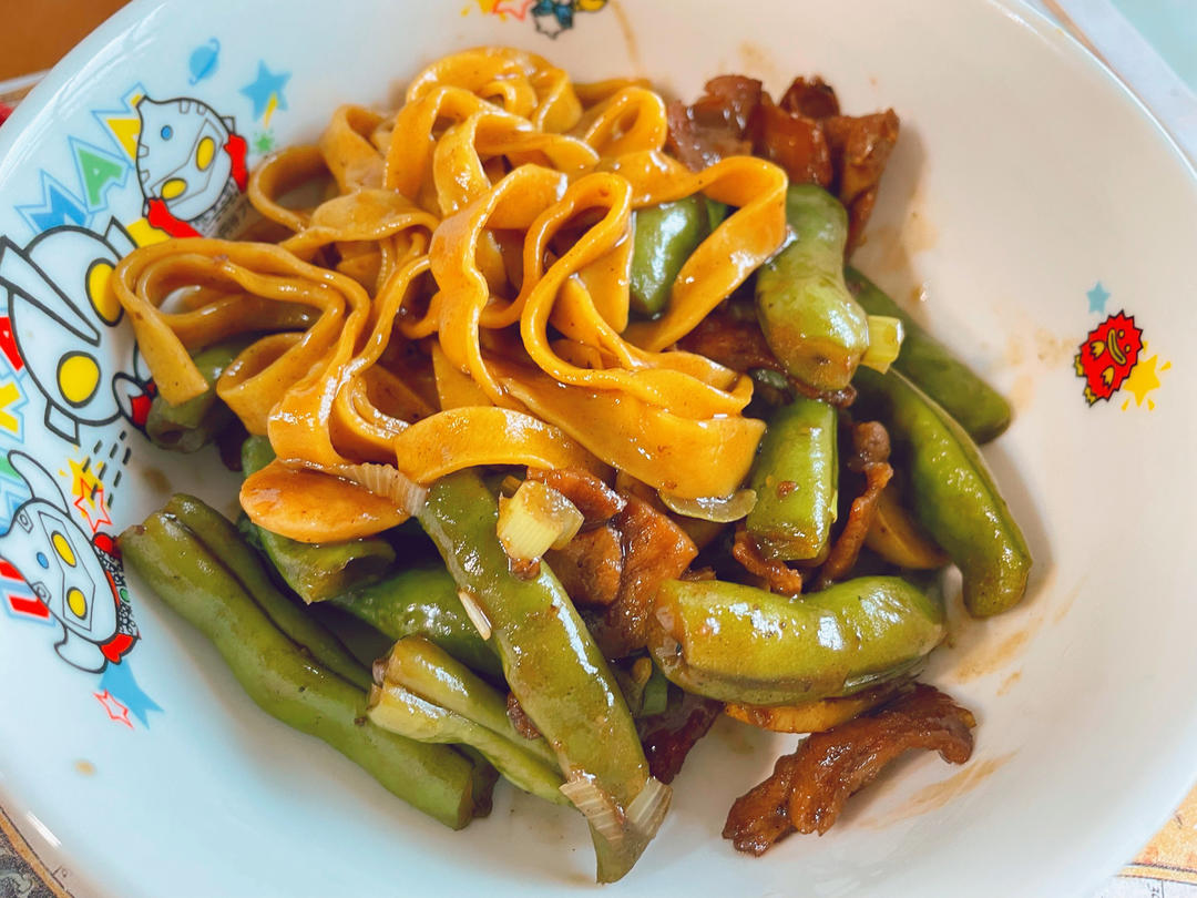 豆角焖面