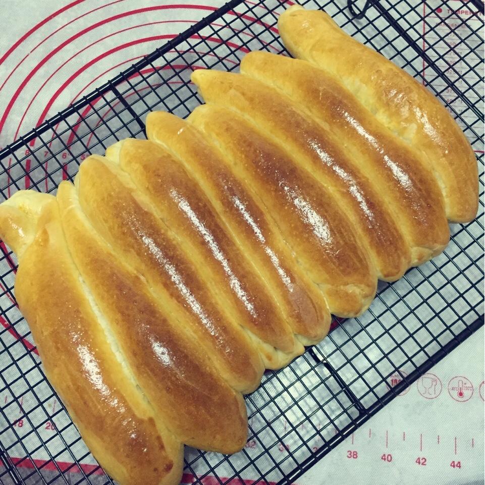 蜂蜜淡奶油面包#美味排包#