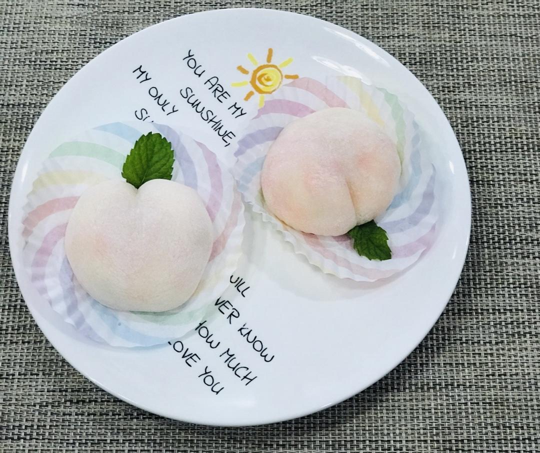 夏日高级诱惑：伯爵红茶蜜桃雪媚娘【神仙搭配】