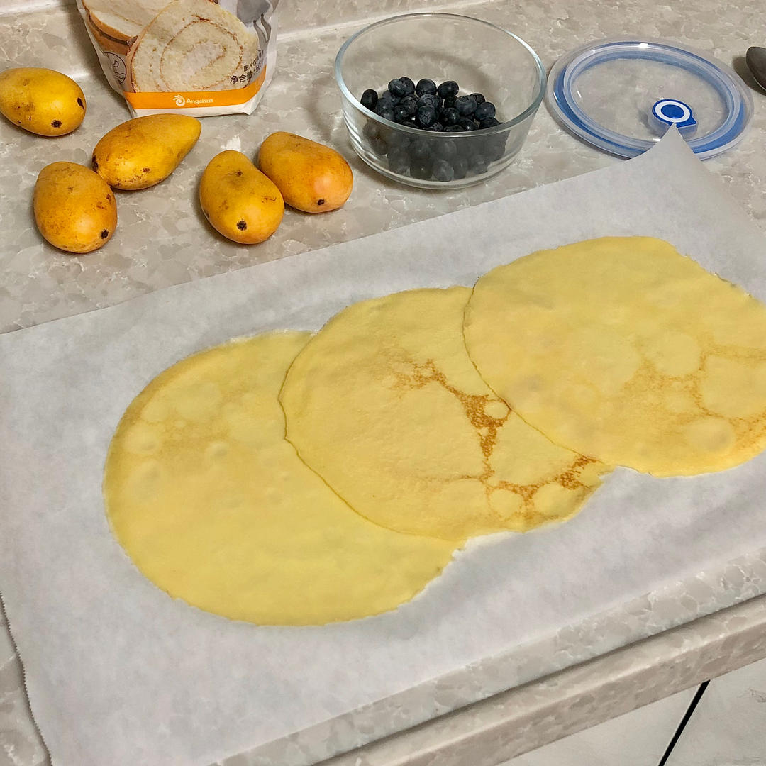 免烤箱❗千层毛巾卷❗也是万能千层皮