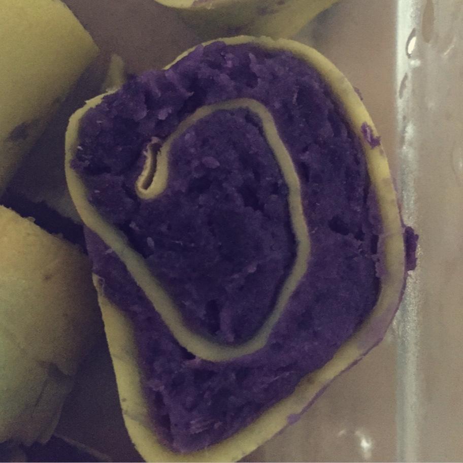 紫薯鸡蛋卷