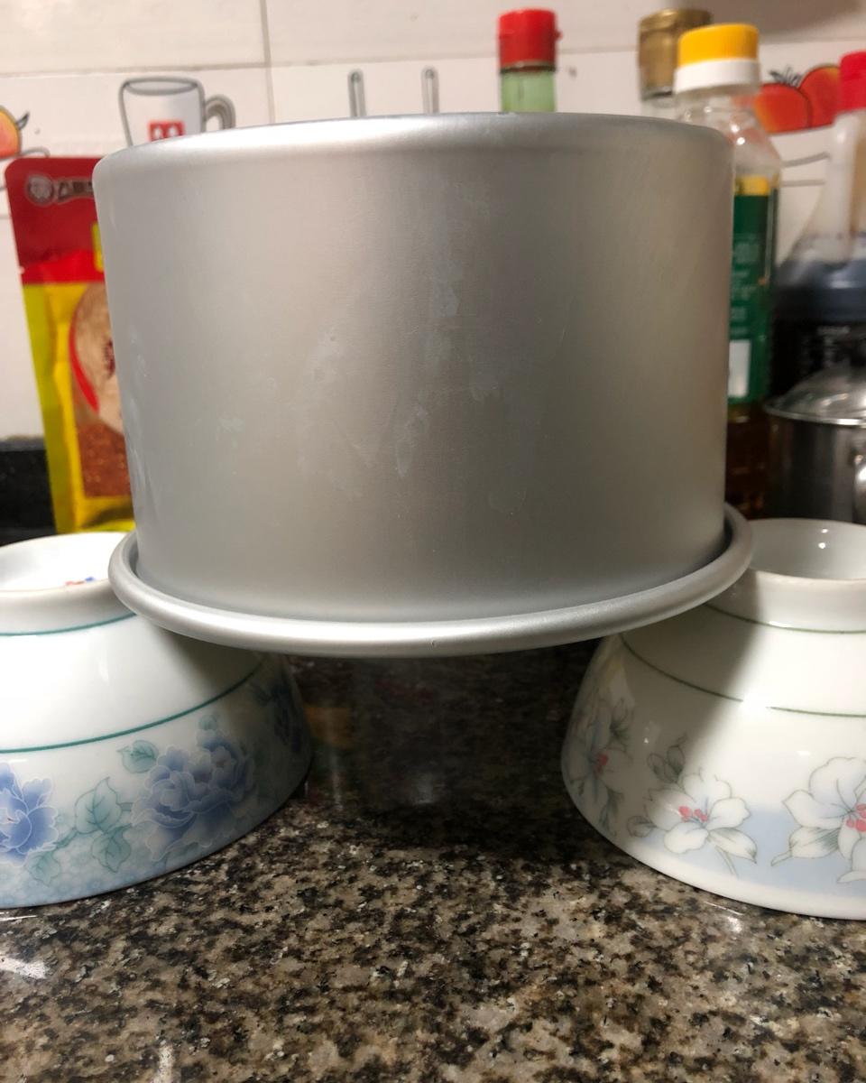 蒸蛋糕（戚风做法）6寸