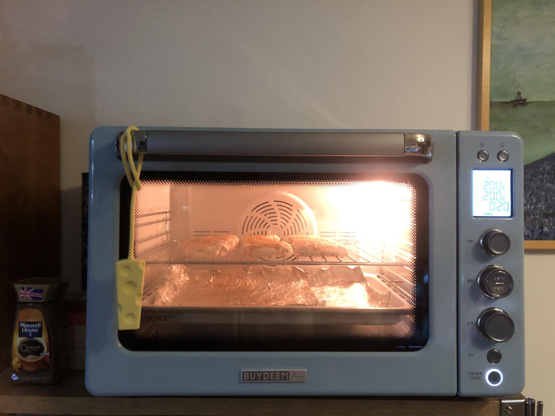 椒盐脆皮烤鸡（北鼎食谱）