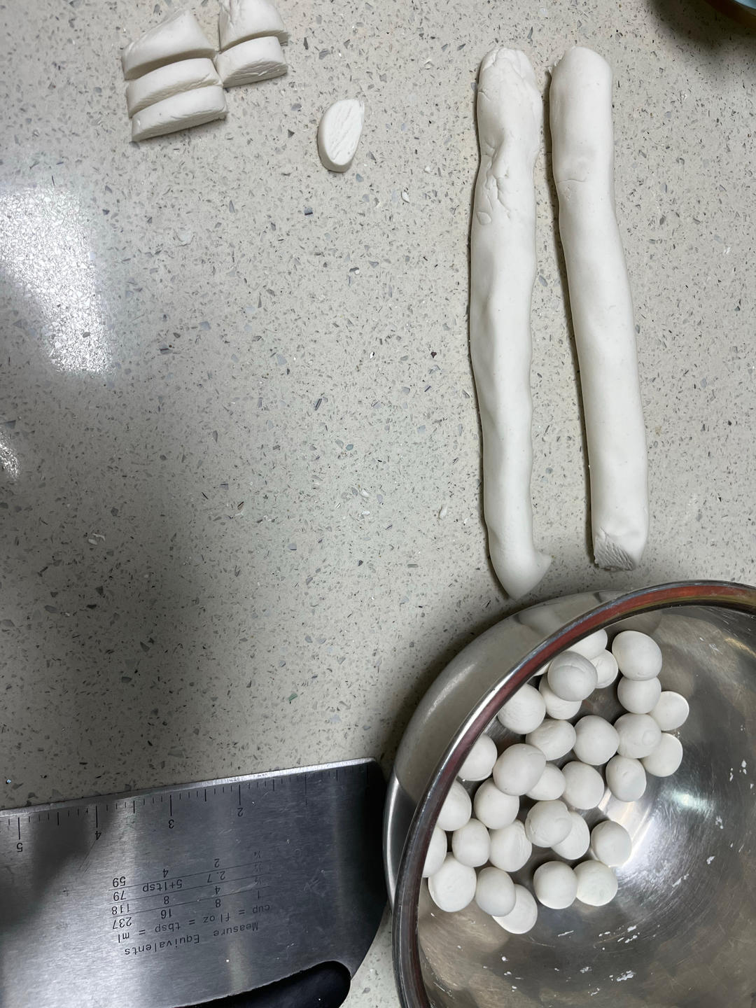 桂花酒酿圆子，自己做的圆子才好吃