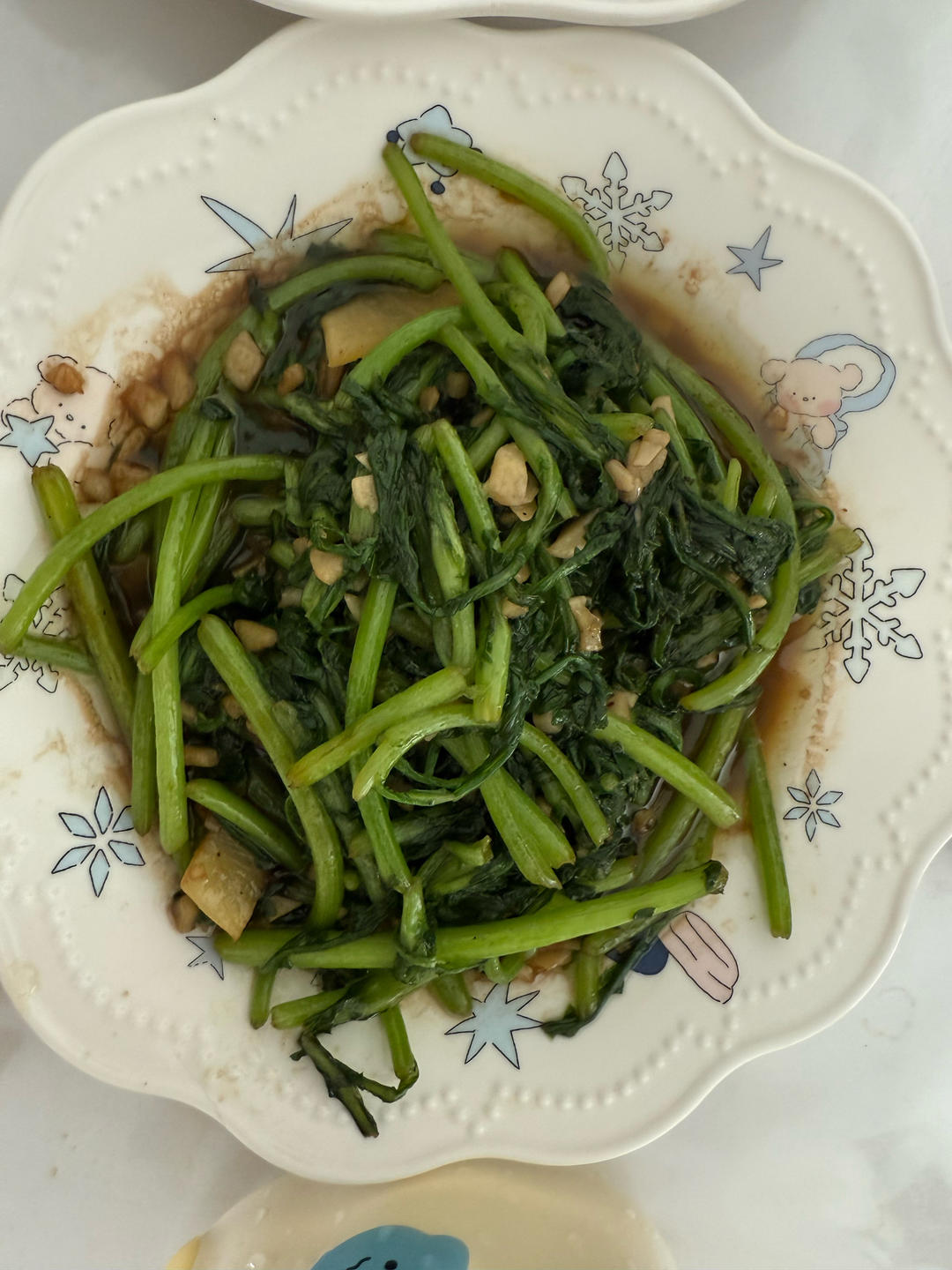 清炒茼蒿