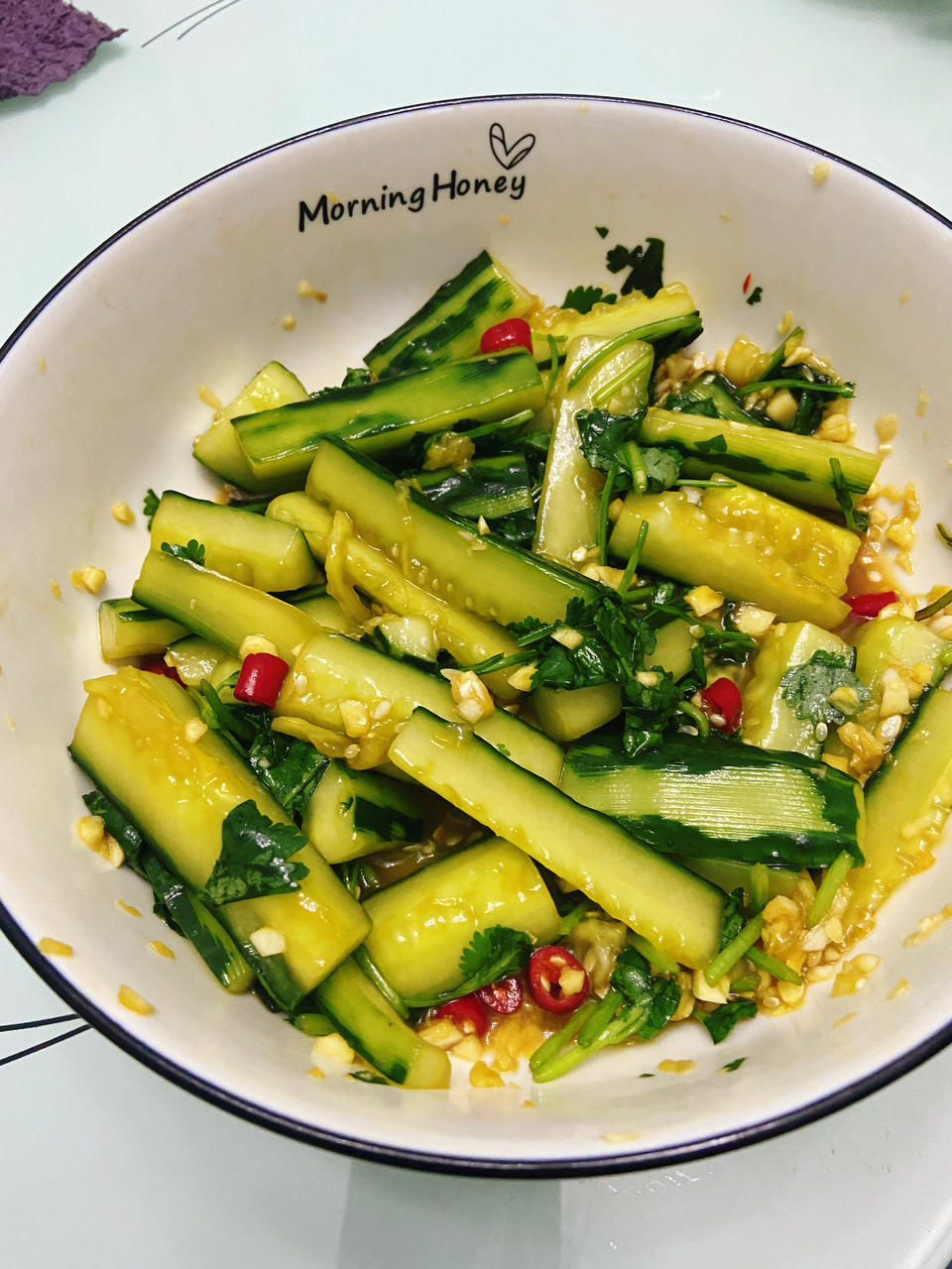 赞不绝口拍黄瓜🥒