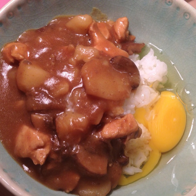 日式咖喱鸡肉饭