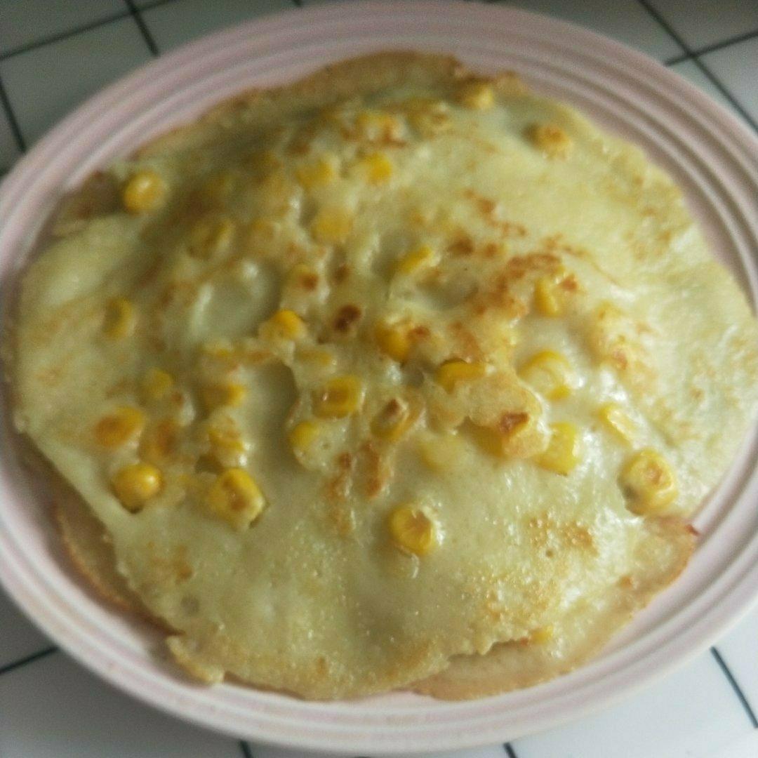 香甜玉米粒饼