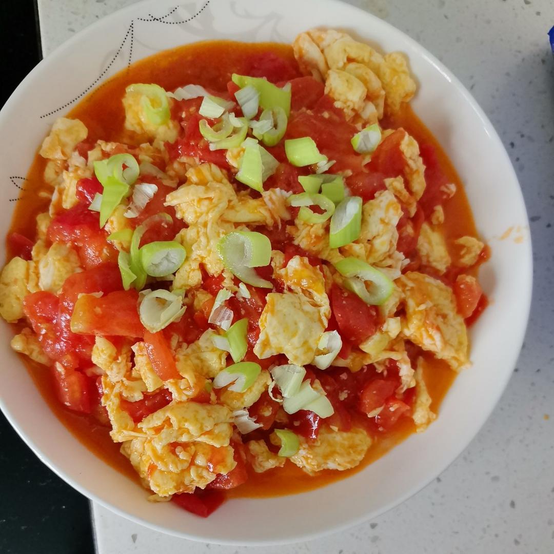超嫩滑的番茄炒蛋
