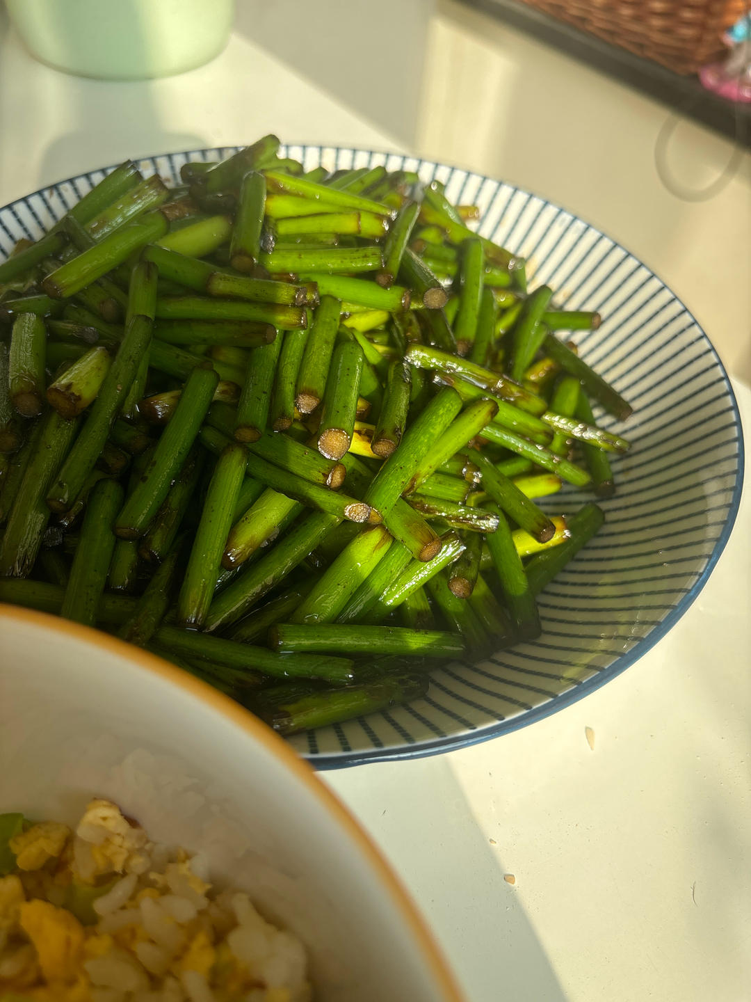 做法简单又下饭的炒蒜苔❗️